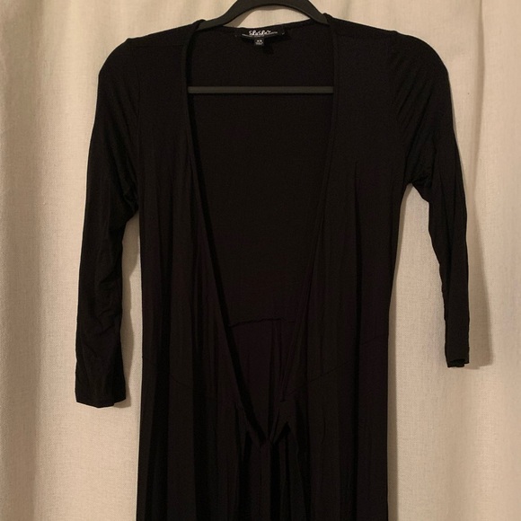 Lulus black wrap dress XS - Picture 3 of 5